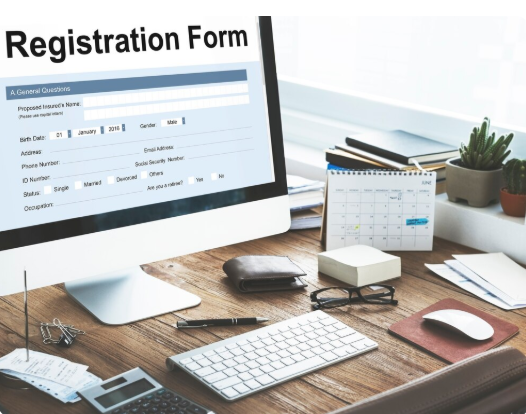 Fill Out the Online Registration Form